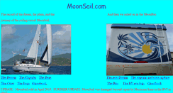 Desktop Screenshot of moonsail.com